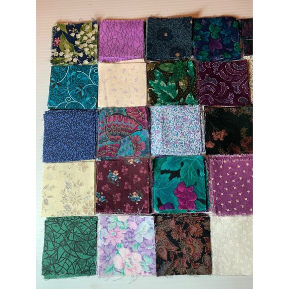 Quilting Cotton Fabric Squares 180 Pieces 2.5" Mixed Patterns - Picture 4 of 6